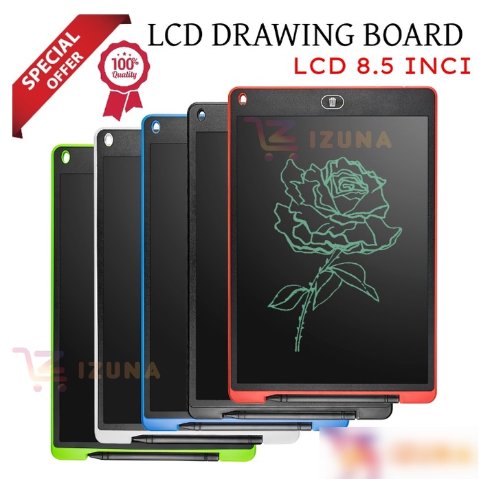 Jual LED Writing / Drawing Tab tablet 8.5 inch Board Papan layar Hapus ...