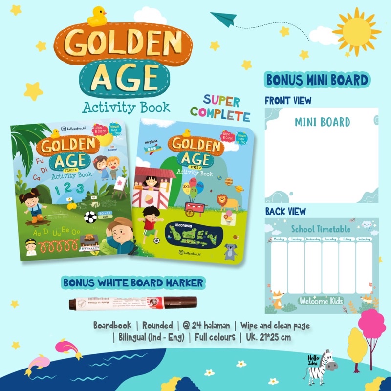 Jual Golden Age Activity | Shopee Indonesia