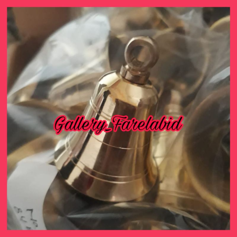 Jual Lonceng Bel Krincing Kuningan Pendaki Gunung Hewan Peliharaan