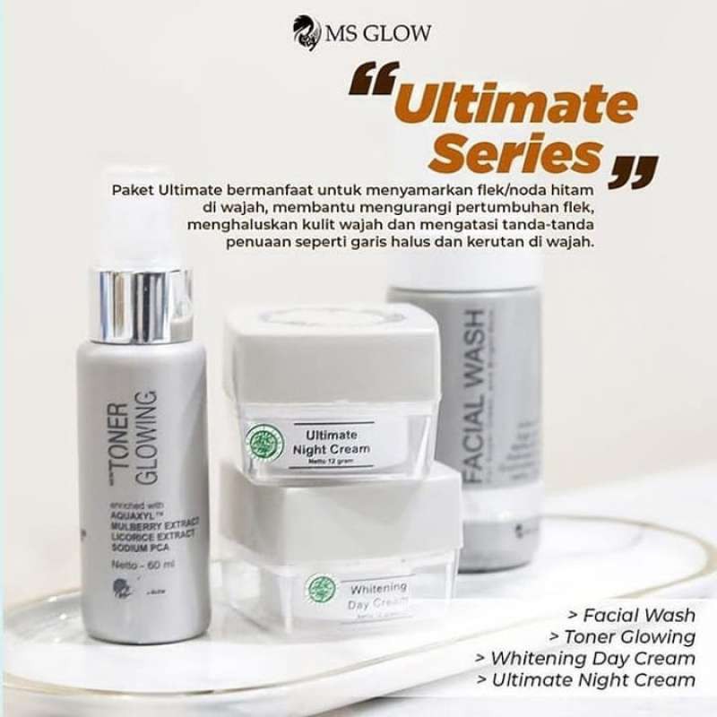 [100% ORIGINAL BPOM] MS Glow Paket Series
