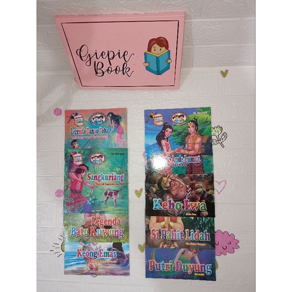 Jual BUKU DONGENG ANAK " SERI CERITA RAKYAT " BERGAMBAR BERWARNA DAN 2 ...