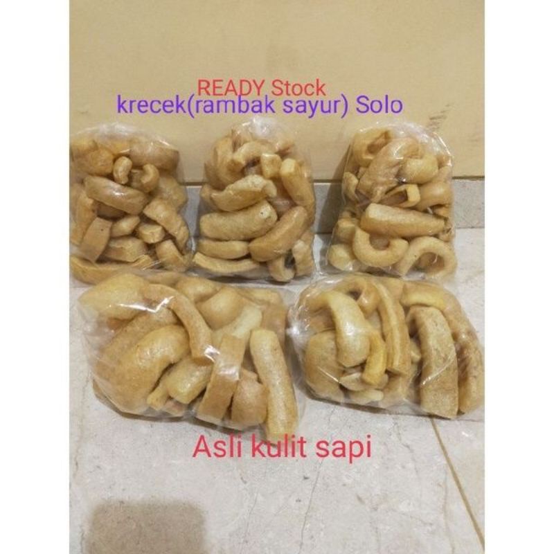 Jual Jual Krecek Sayur Rambak Sayur Rambak Sayur Kulit Sapi