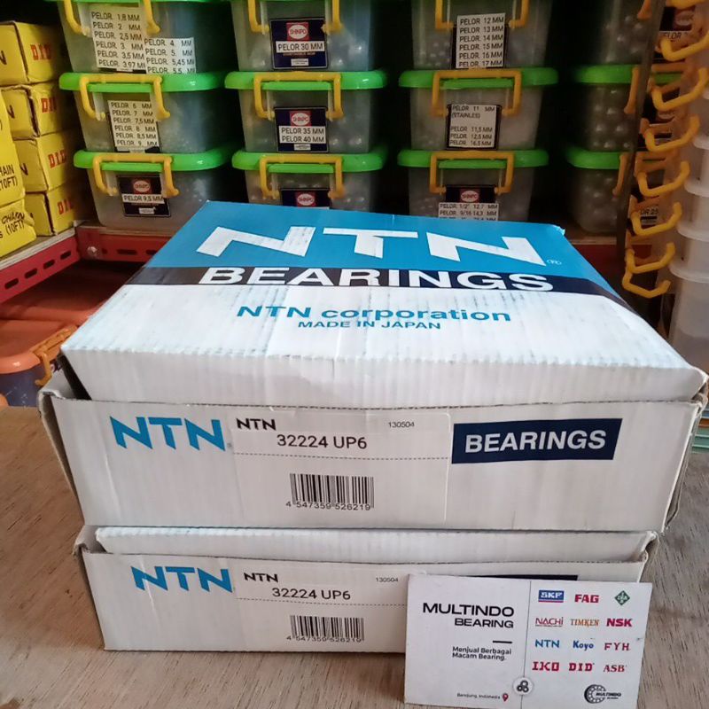 Jual Bearing Tapered 32224 UP6 NTN JAPAN ORIGINAL | Shopee Indonesia