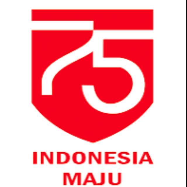 Jual Logo Bener Ulang Tahun HUT RI kemerdekaan bahan Styrofoam 3d