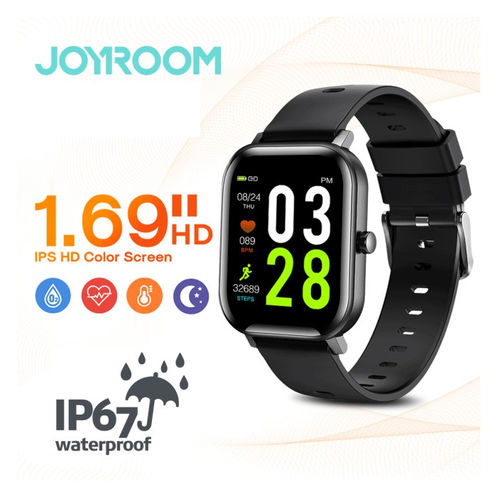 Jual JOYROOM Smart Watch JRFT1 PRO IP67 Waterproof Shopee Indonesia