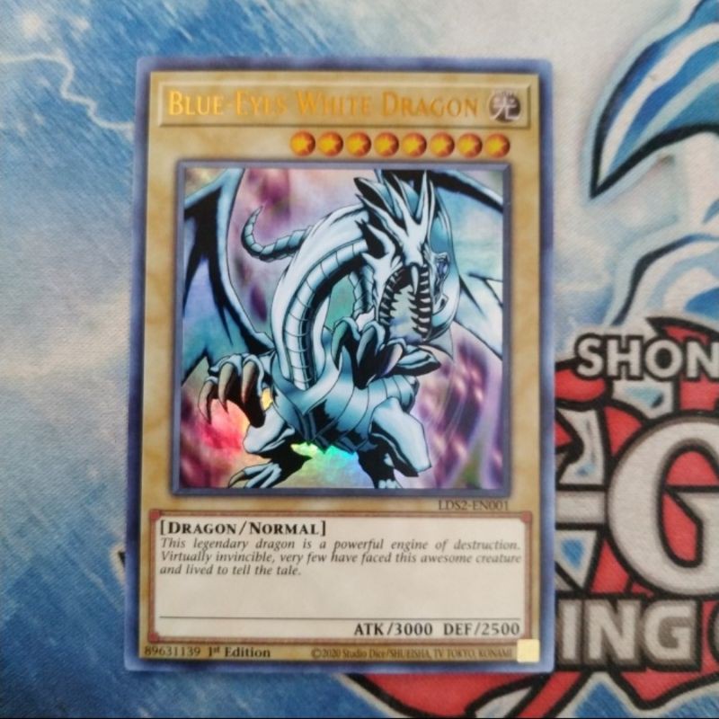 Jual yugioh blue eyes white dragon LDS2 original Shopee Indonesia