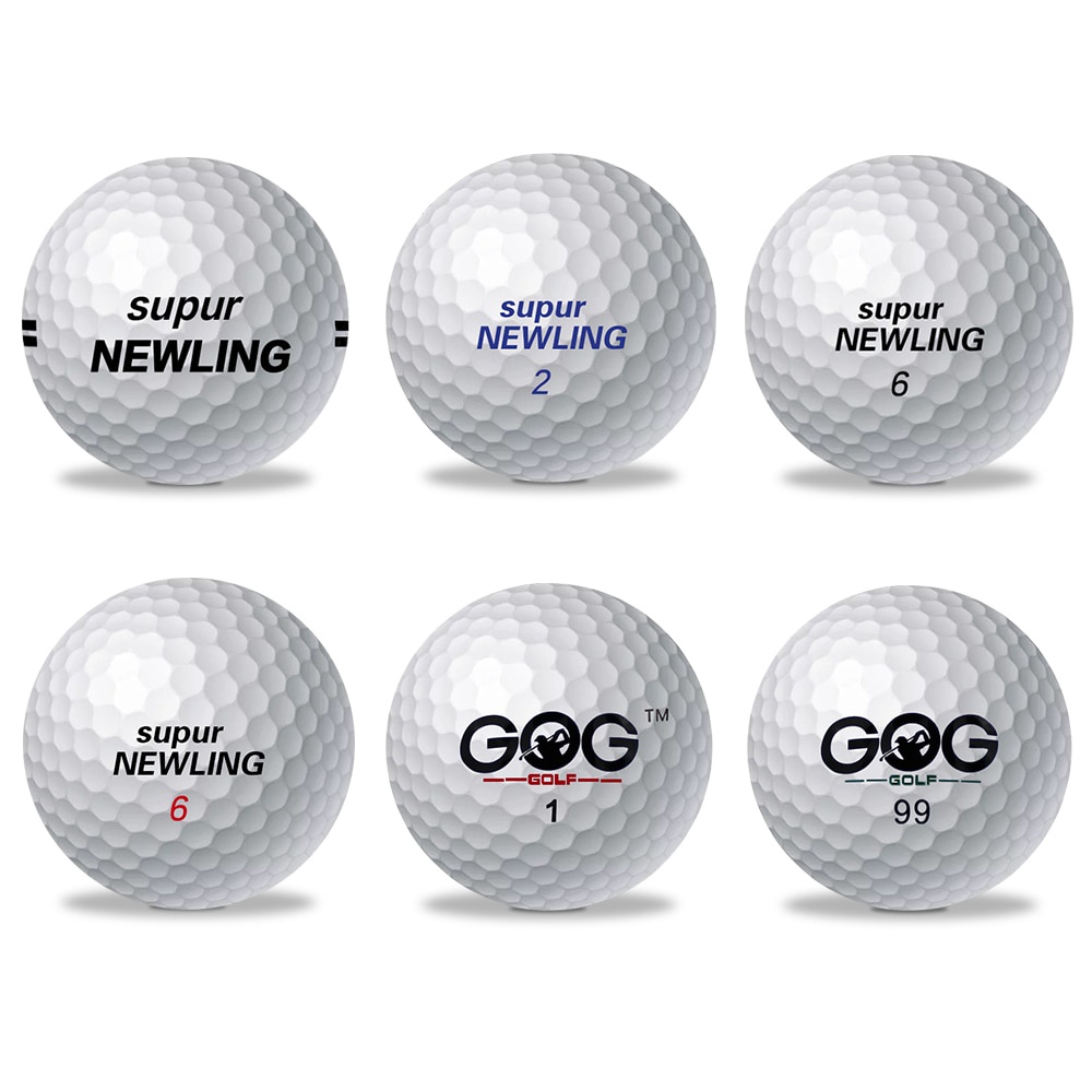 Jual PREORDER 1pcs Bola Golf Merk GOG dan Supur Newling Bola Golf Supur ...