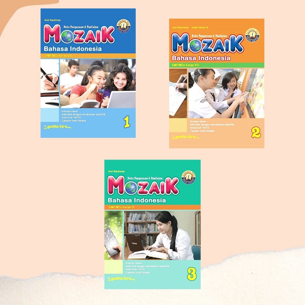 Jual Mozaik Bahasa Indonesia Kelas 7 8 9 Smp Mts Kurikulum 2013 Edisi