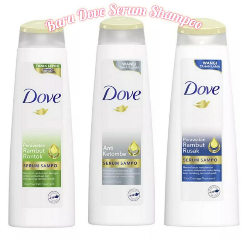 Jual Dove Serum Shampoo 135ml Shopee Indonesia