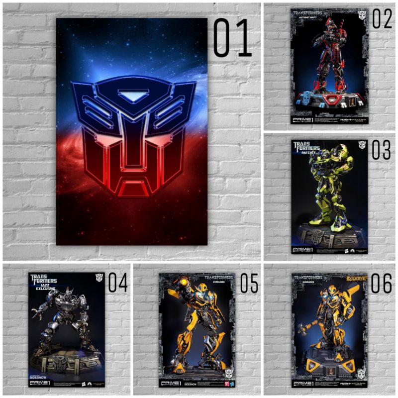 Jual POSTER DINDING TRANSFORMERS 01-25 SIZE A3+ | Shopee Indonesia