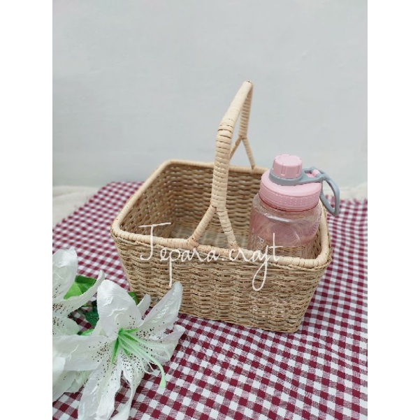 Jual Rantang Piknik / Keranjang Makanan / Tempat Buah | Shopee Indonesia