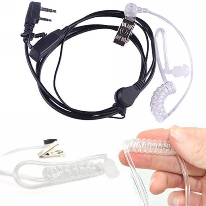 Jual Headset Handsfree FBI Walkie Talkie HT Taffware Earphone FBI ...