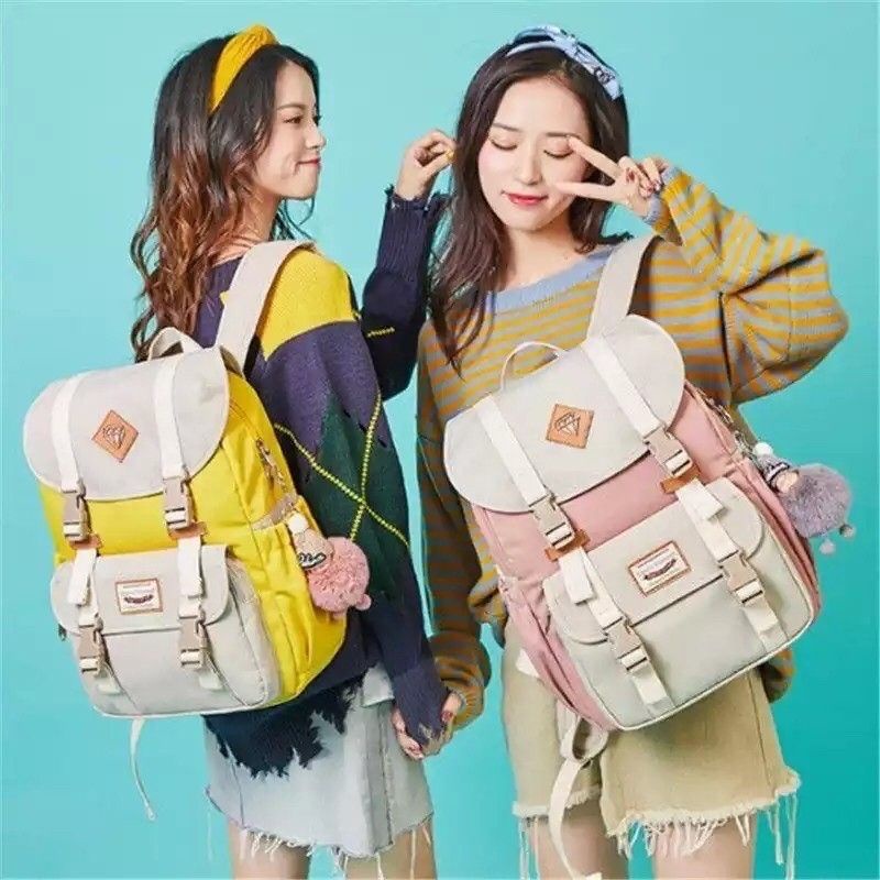 Jual NEW RANSEL TAS MULTIFUNGSI WANITA CEWEK COWOK BOXO PRIMEIRO KUNING ...