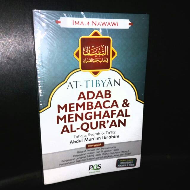 Jual Buku At-Tibyan ( Adab Membaca & Menghafal Al-Qur'an ) - PQS Sumber ...