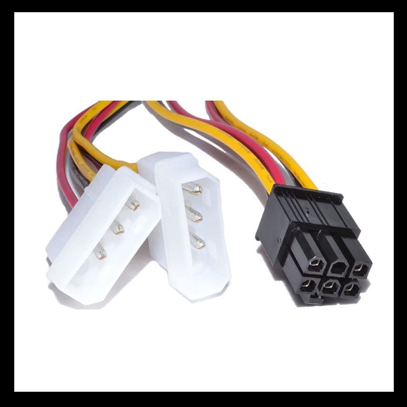 Jual Kabel Power Molex To Vga Pin Shopee Indonesia