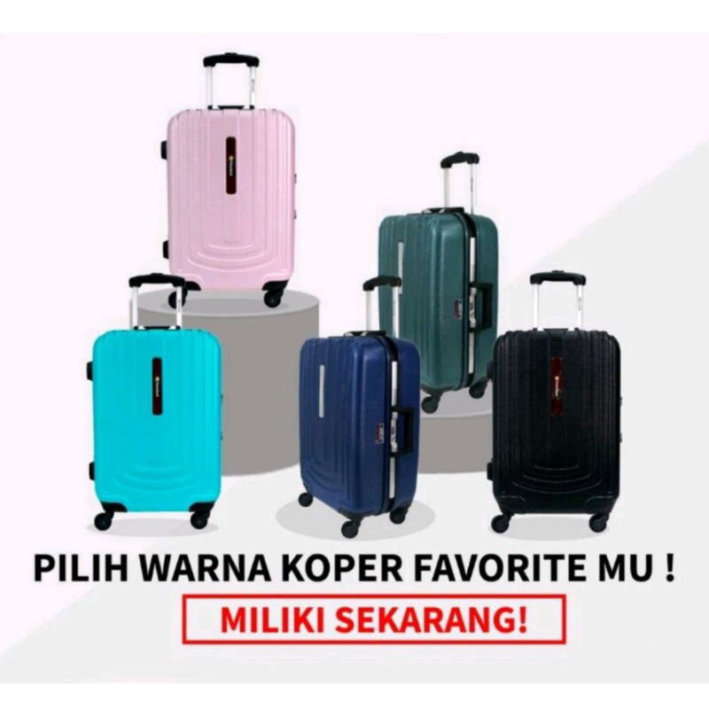 Jual koper president original 20inc bahan polycarbonate hardcase ...