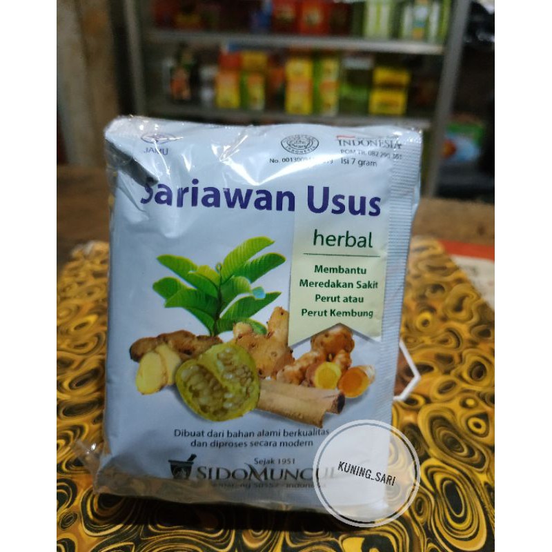 Jual Jamu Sariawan Usus Sidomuncul Shopee Indonesia