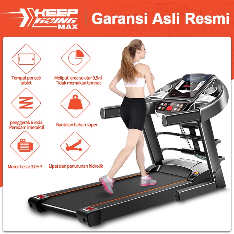 Jual Keep Going Max - Treadmill Elektrik Treadmill Listrik Treadmill ...