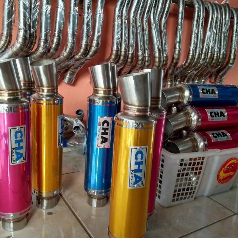 Jual Knalpot CHA Racing | Shopee Indonesia