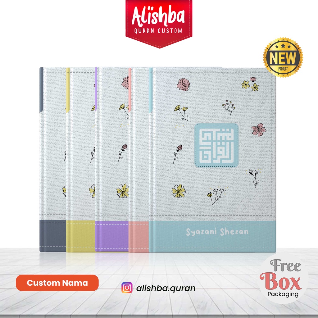 Jual Mushaf Custom Cover Nama dan Box exclusive- Hampers - Hafalan ...