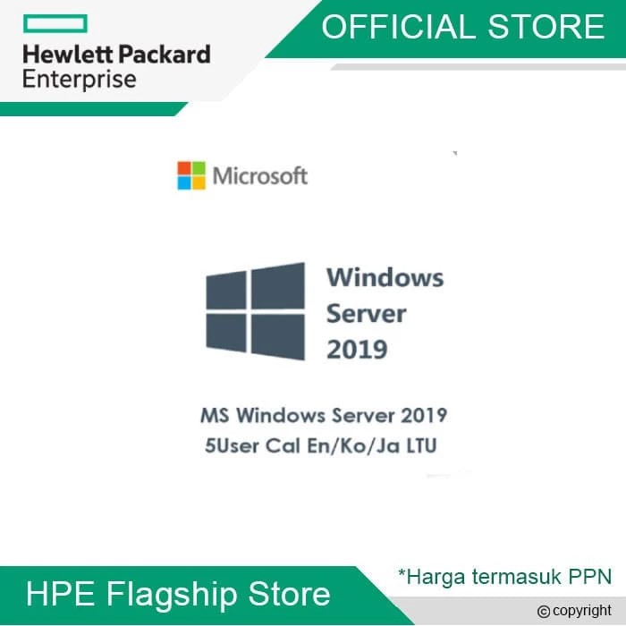 Jual Microsoft Windows Server CAL 5USER en / ko / ja LTU P11077