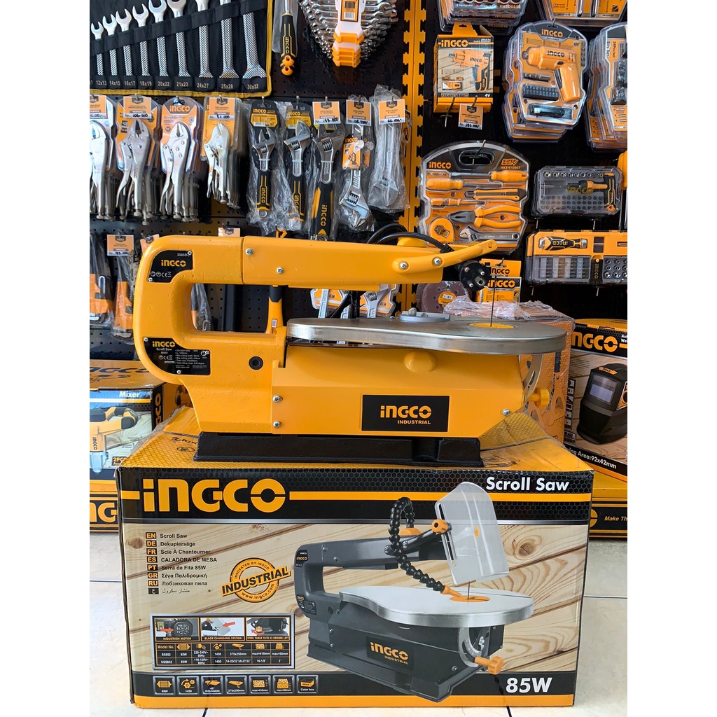 Jual MESIN SCROLL SAW MESIN UKIR GERGAJI KAYU TRIPLEK 16