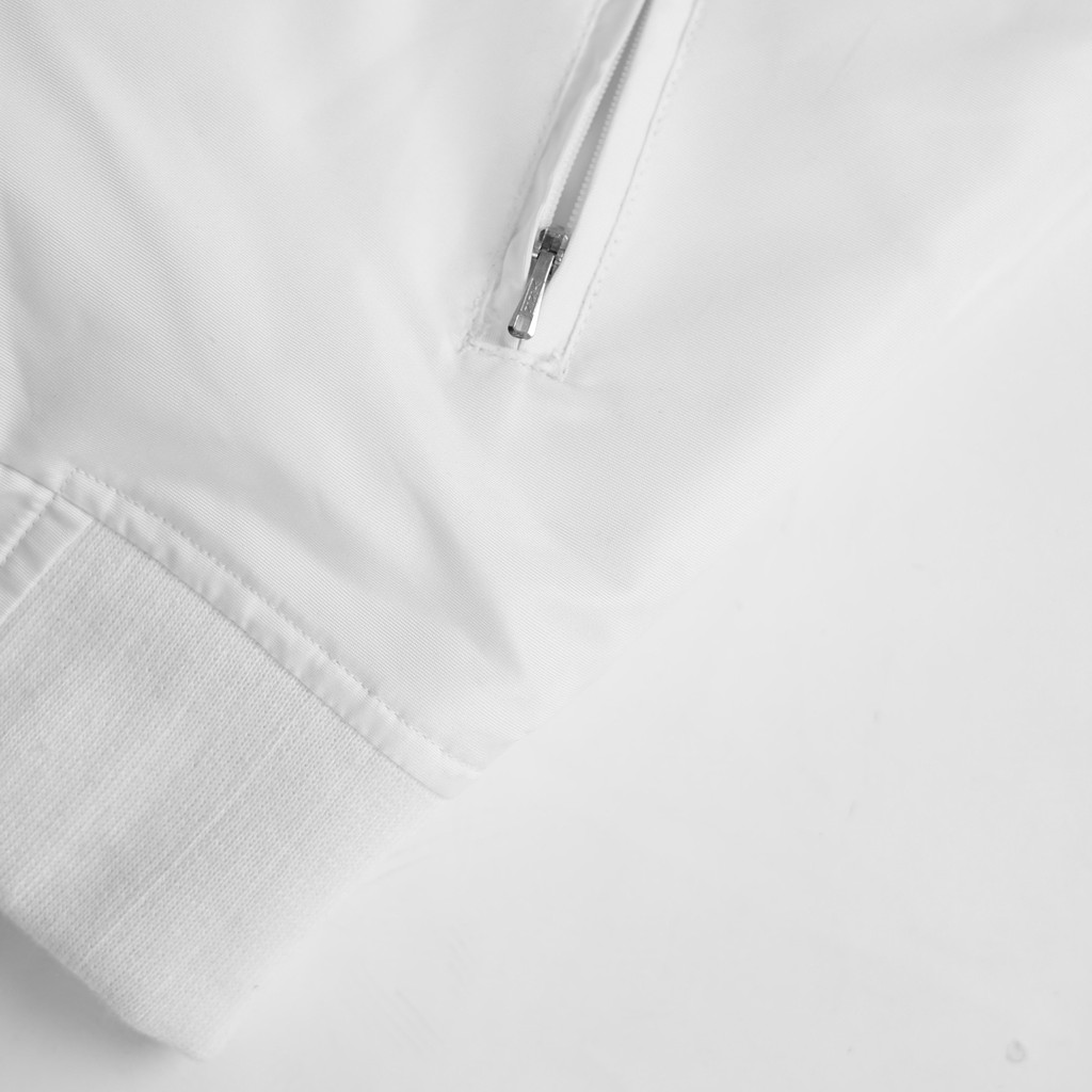 Jual Prepp Studio Lutton Bomber Jacket White | Shopee Indonesia