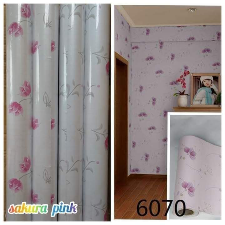 Jual wallpaper dinding sticker dinding sakura pink Shopee Indonesia