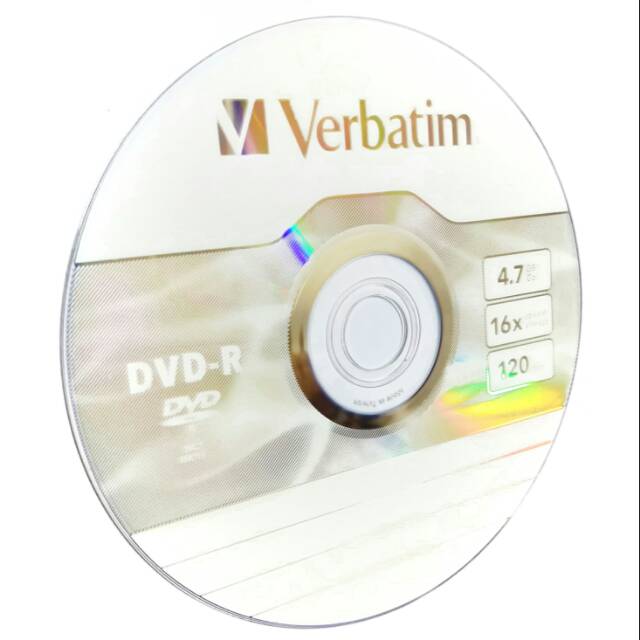 Jual DVD-R / DVDR Kosong Verbatim 16x | 4.7 GB (eceran) | Shopee Indonesia