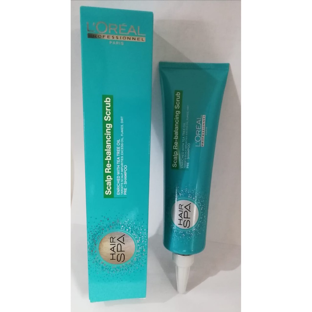 Jual LOREAL Hair Spa Scalp Rebalancing Scrub 150ml Shopee Indonesia