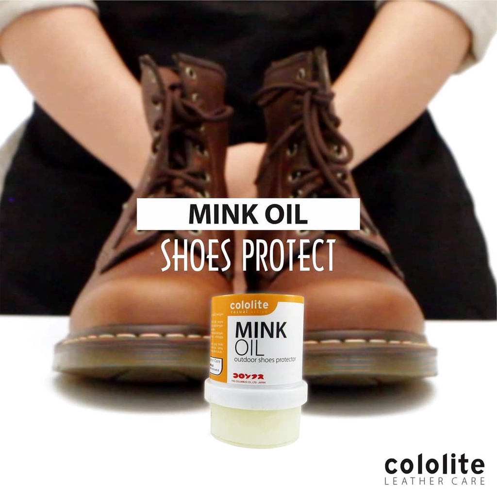 Jual COLOLITE MINK OIL PROTECTOR Semir Sepatu Pelindung Perawatan ...