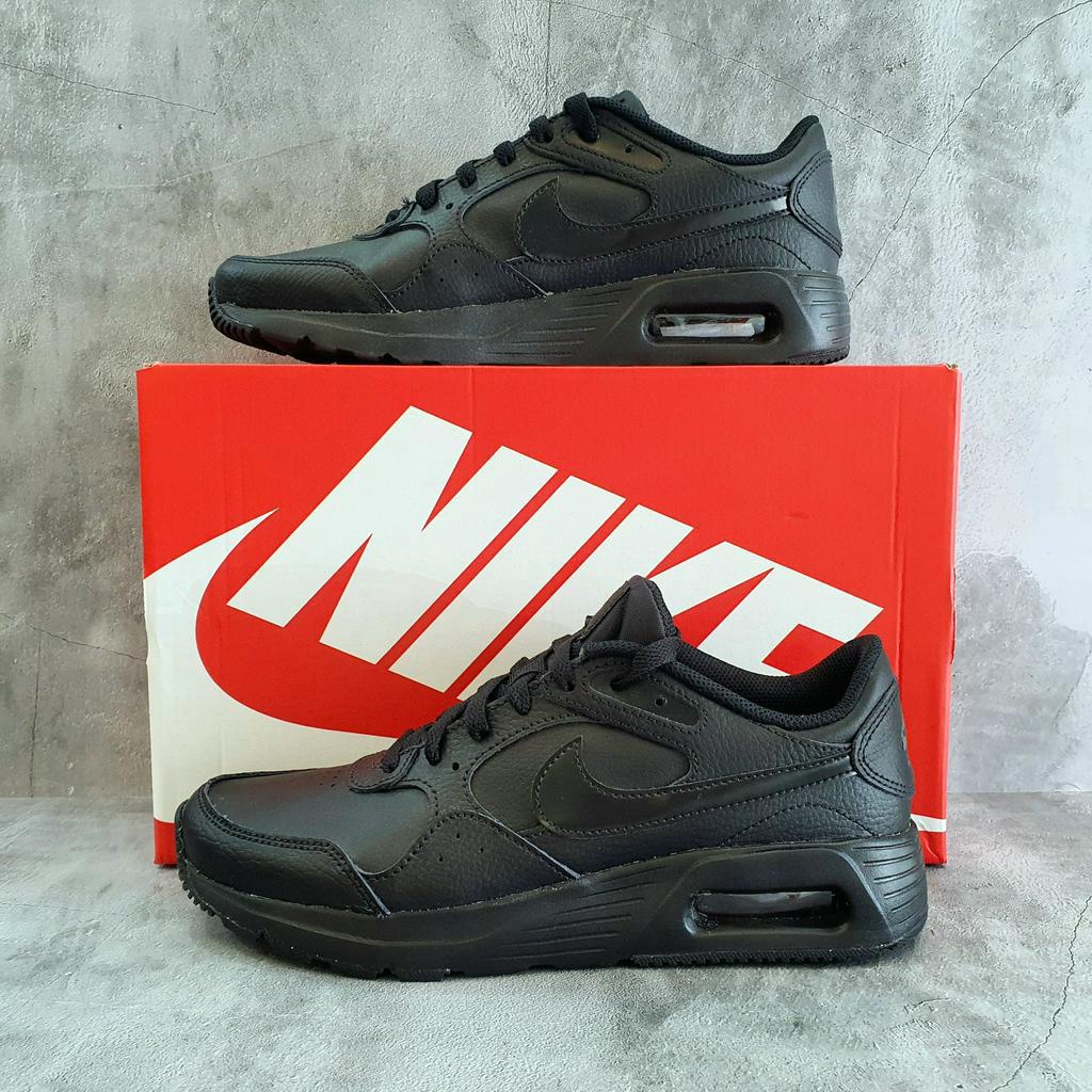 Sepatu Sneakers - Nike Air Max SC Leather - Black [DH9636-001] - 100%  Authentic