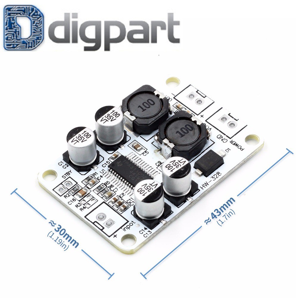 Jual TPA3110 PBTL 30W Digital Mono Amplifier Module Board Power AMP DC