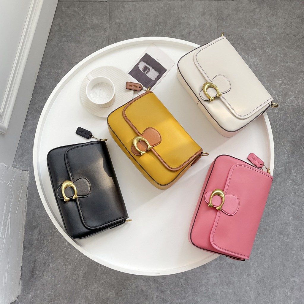 Jual Original Coach One Shoulder Crossbody Bacchus Bag Soft Tabby