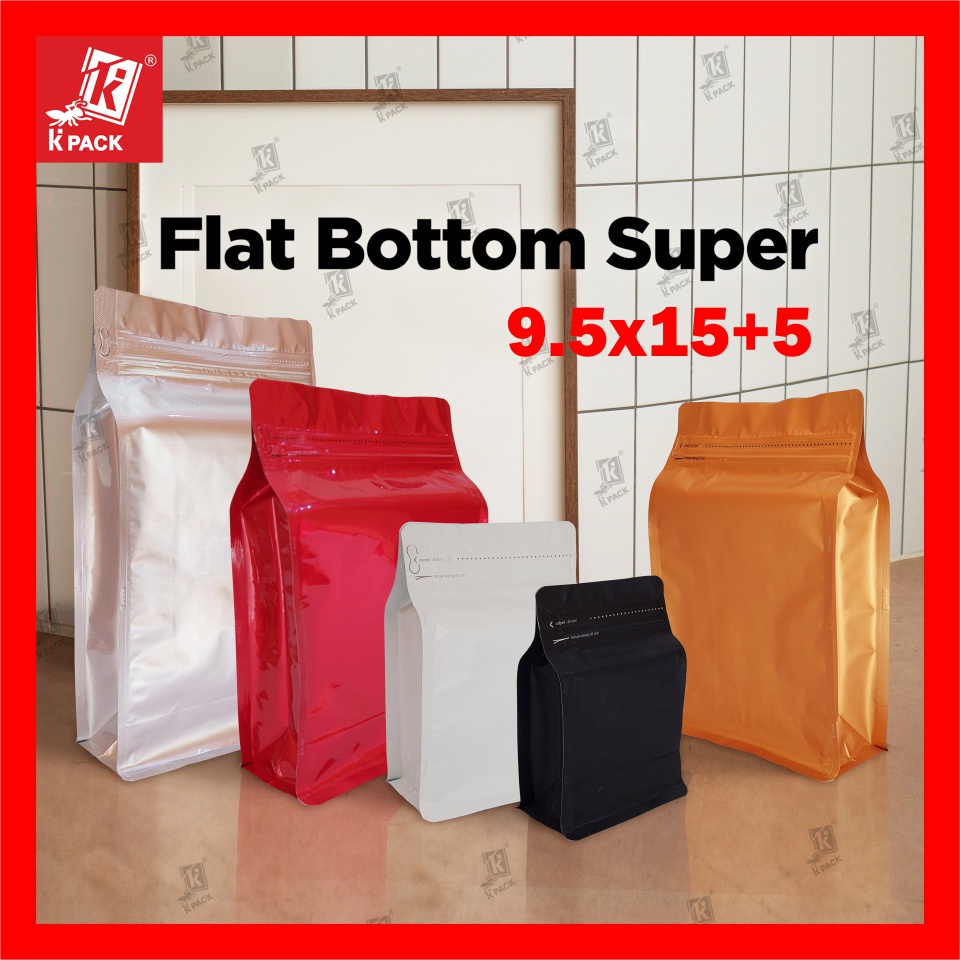 Jual Min Pcs Flat Bottom Kpack Full Foil X Z