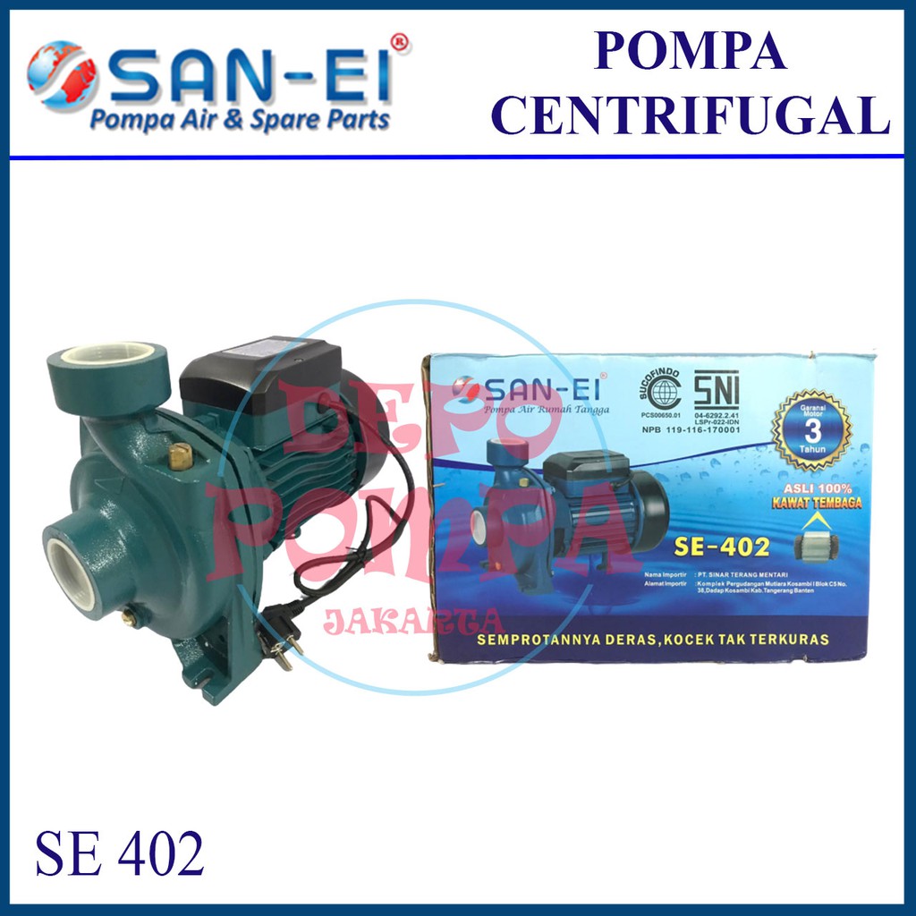 Jual Pompa Air Centrifugal San Ei Pompa Air Irigasi Shopee Indonesia