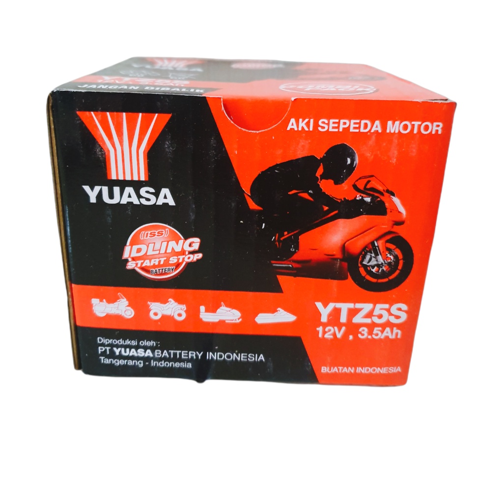Jual AKI YUASA YTZ5S ORIGINAL | Shopee Indonesia