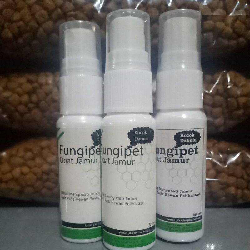Jual FUNGIPET spray fungi obat jamur gatal dan luka infeksi kucing