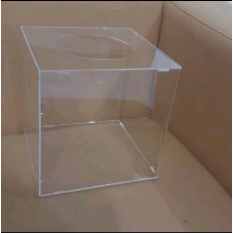 Jual lucky dip box undian kupon akrilik acrylic dan sterofoam bulir ...
