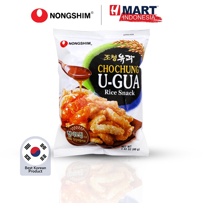 Jual Nongshim Cho Chung U Gua Rice Snack Korea 80g Shopee Indonesia