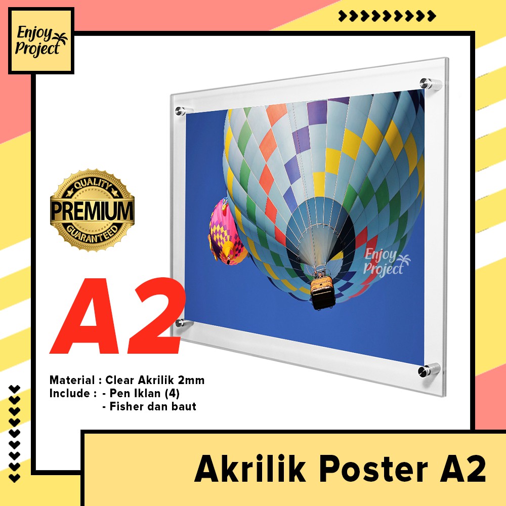 Jual AKRILIK POSTER | BINGKAI | DISPLAY | FRAME FOTO | PAJANGAN ...