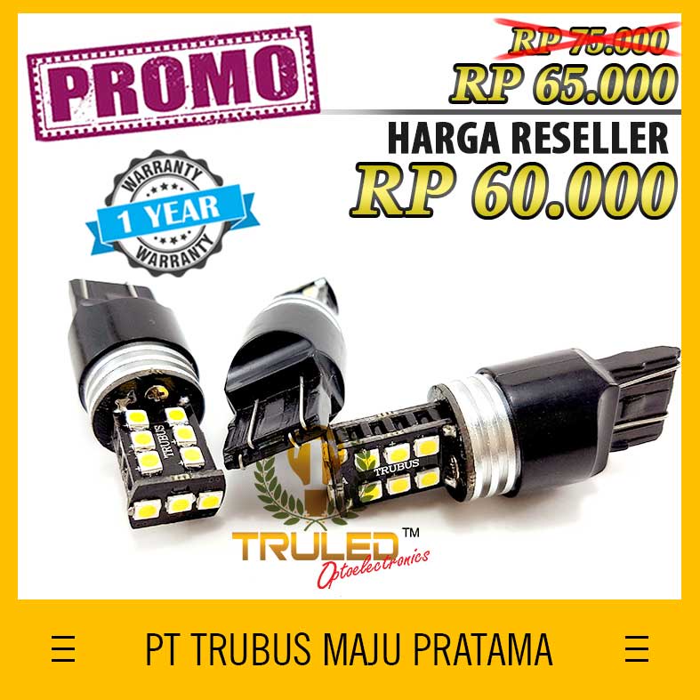 Jual LAMPU REM SOCKET GEPENG T20 7443 CKWIRING / CK WIRING DAN SENJA