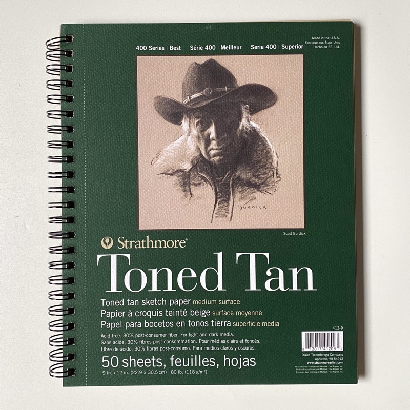 Jual Strathmore Toned Tan Sketchbook 9x12" (A4) | Shopee Indonesia