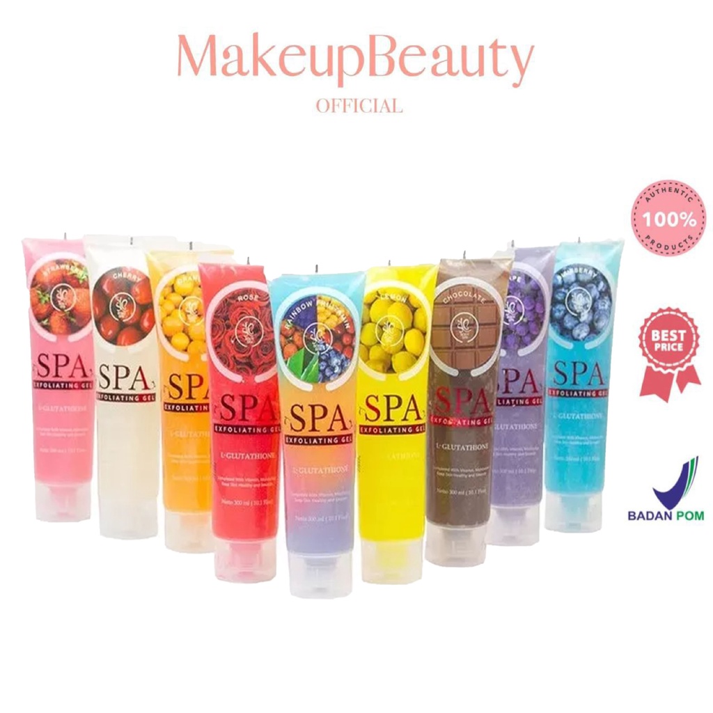 Jual SYB Spa Exfoliating Gel With LGlutathione 300ml Body Spa