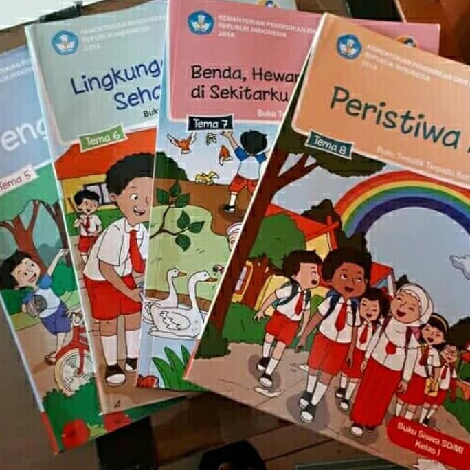 Jual Buku Siswa Tematik Kelas 1 SD Tema 5678 Semester 2 Revisi Terbaru ...