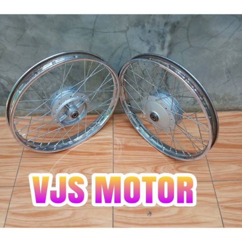 Jual Velg Pelk Pelek Set Jari Jari Depan Belakang Motor Motor Honda Win