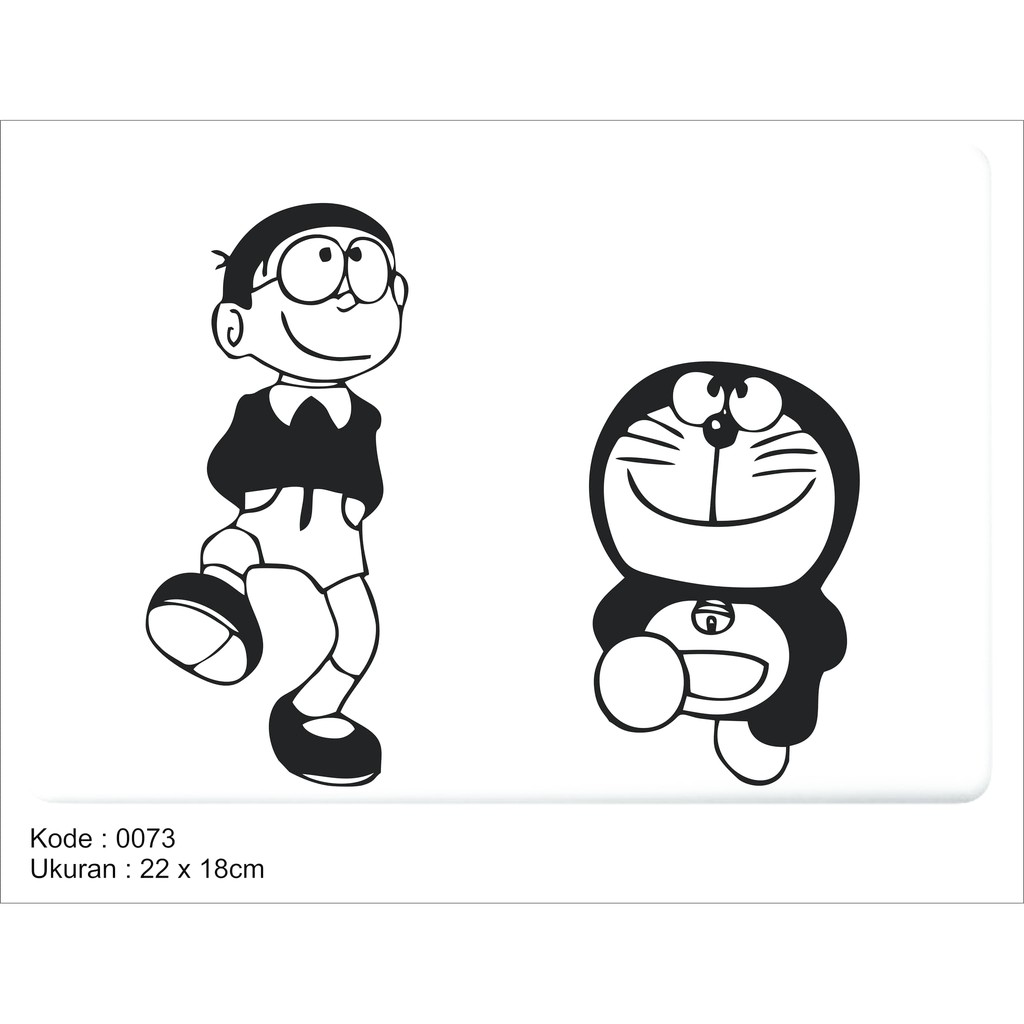 Jual Sticker Decal Laptop / Mobil Doraemon Nobita | Shopee Indonesia