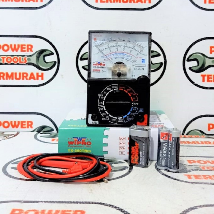 Jual Analog Multi Tester Wipro Yx 360tres Avometer Avo Meter Multitester Shopee Indonesia 9258