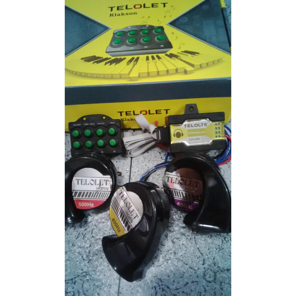 Jual Klakson Telolet Modul 8 Nada Tanpa Relay Shopee Indonesia