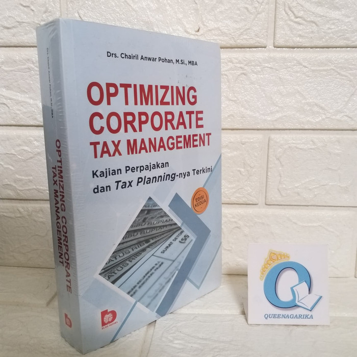 Jual Buku Optimizing Corporate Tax Management: Kajian Perpajakan Dan ...